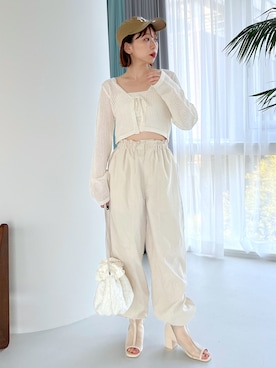 みさっきーさん（レディース・154cm）の夏コーディネート