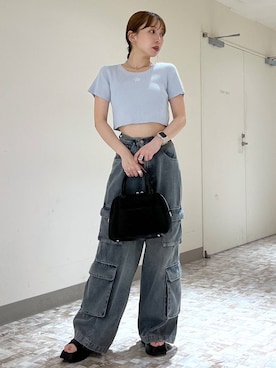 みさっきーさん（レディース・154cm）の夏コーディネート