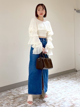 みさっきーさん（レディース・154cm）の夏コーディネート