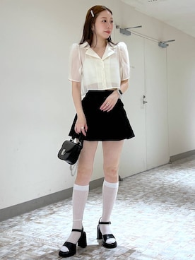 みさっきーさん（レディース・154cm）の春コーディネート