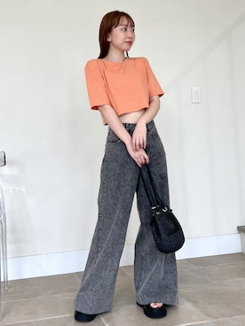 「へザー」｜みさっきーさん（レディース・154cm）の春コーディネート