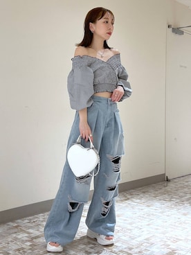 みさっきーさん（レディース・154cm）の春コーディネート