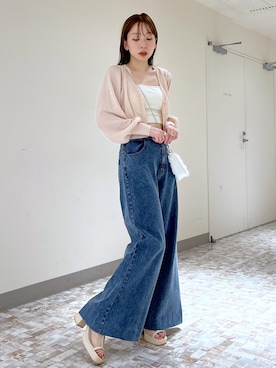 「へザー」｜みさっきーさん（レディース・154cm）の春コーディネート