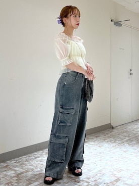 みさっきーさん(レディース・154cm)の夏コーディネート