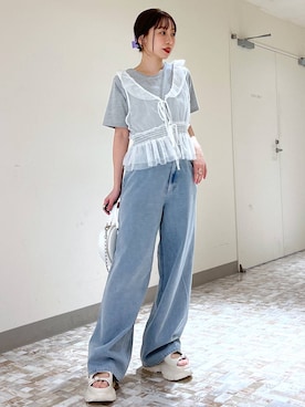 みさっきーさん(レディース・154cm)の春コーディネート