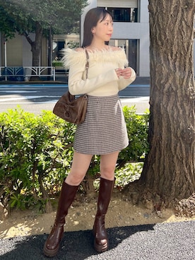 みさっきーさん（レディース・154cm）の秋コーディネート