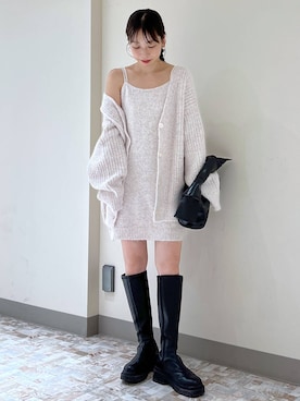 みさっきーさん（レディース・154cm）の秋コーディネート