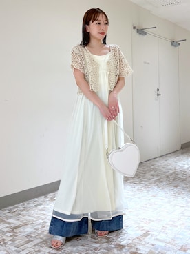 「へザー」｜みさっきーさん（レディース・154cm）の春コーディネート