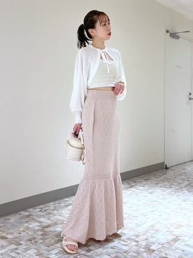 みさっきーさん（レディース・154cm）の夏コーディネート