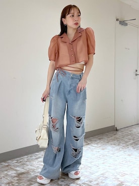 みさっきーさん(レディース・154cm)の春コーディネート