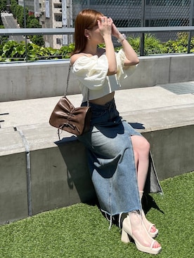 みさっきーさん（レディース・154cm）の夏コーディネート