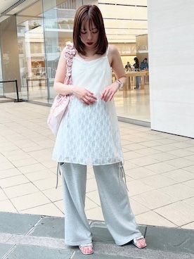 みさっきーさん（レディース・154cm）の夏コーディネート