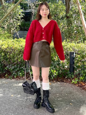 みさっきーさん（レディース・154cm）の秋コーディネート