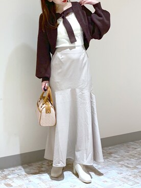 みさっきーさん（レディース・154cm）の秋コーディネート