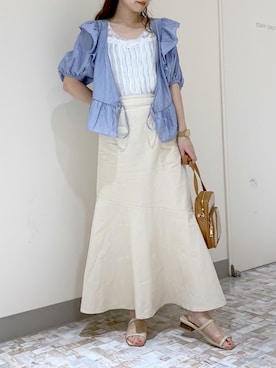 みさっきーさん(レディース・154cm)の夏コーディネート