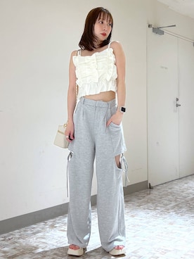 みさっきーさん（レディース・154cm）の夏コーディネート