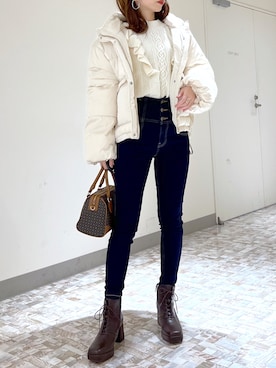 みさっきーさん（レディース・154cm）の秋コーディネート