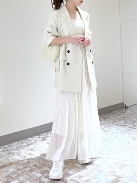 みさっきーさん（レディース・154cm）の春コーディネート