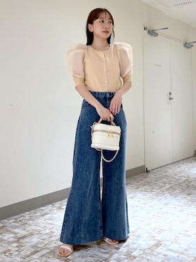 「へザー」｜みさっきーさん（レディース・154cm）の春コーディネート