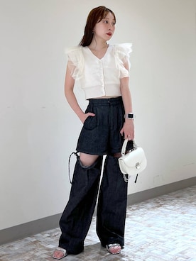 みさっきーさん（レディース・154cm）の春コーディネート