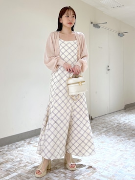 「へザー」｜みさっきーさん（レディース・154cm）の春コーディネート