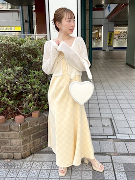 「へザー」｜みさっきーさん（レディース・154cm）の春コーディネート