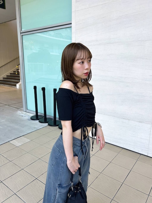 アロベロベロ カットソー「お値引き」 追加》シアーベロアカットソー（Tシャツ／カットソー）｜B.C