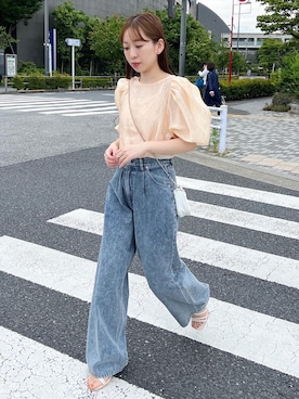 「へザー」｜みさっきーさん（レディース・154cm）の夏コーディネート