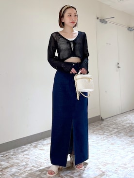 みさっきーさん（レディース・154cm）の夏コーディネート