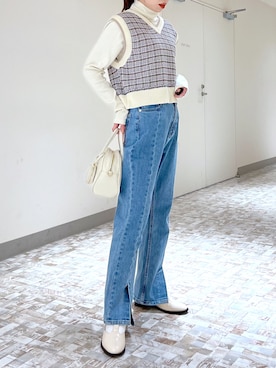 みさっきーさん（レディース・154cm）の冬コーディネート