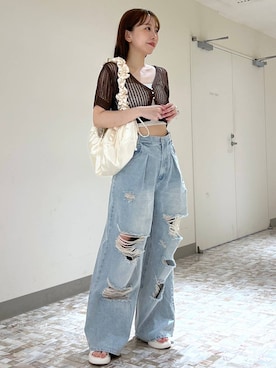 みさっきーさん（レディース・154cm）の夏コーディネート