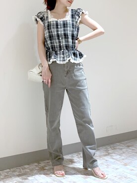 みさっきーさん（レディース・154cm）の夏コーディネート