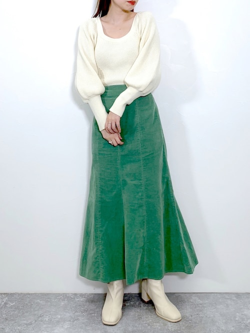 ボリュームマキシスカート セール】コールマーメイドロングスカート 237975（スカート）｜Heather