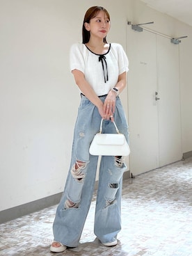 みさっきーさん（レディース・154cm）の夏コーディネート