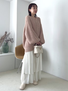 「へザー」｜「アイテム（ブーツ）」を使った、みさっきーさん（レディース・154cm）の秋コーディネート