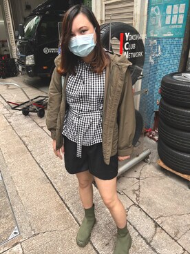 「アイテム（その他トップス）」を使った、yuetnogさん（レディース・162cm・30代）の秋コーディネート