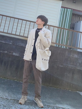 UDDYさん（メンズ・170cm）の冬コーディネート