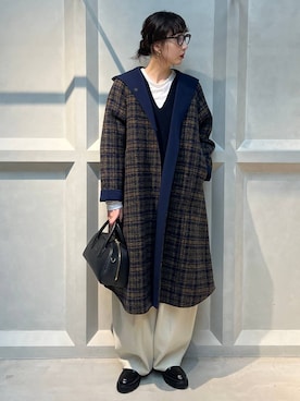 「アイテム（その他トップス）」を使った、kyokoさん（レディース・165cm）の秋コーディネート