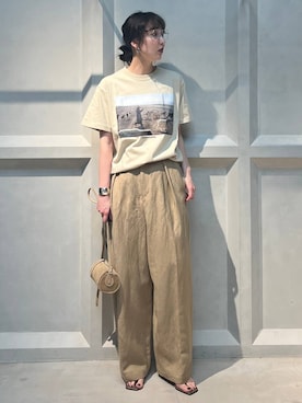 「Curensology（カレンソロジー）のアイテム」を使った、kyokoさん（レディース・165cm）の春コーディネート