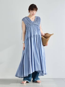 「Curensology（カレンソロジー）のアイテム」を使った、kyokoさん（レディース・165cm）の春コーディネート