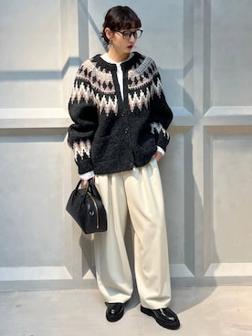 「アイテム（その他トップス）」を使った、kyokoさん（レディース・165cm）の秋コーディネート