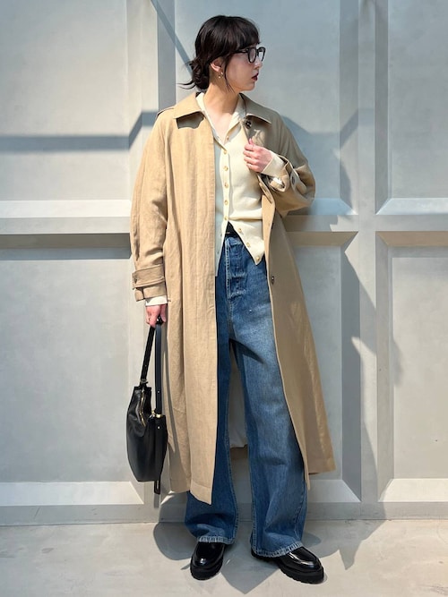 Curensology(カレンソロジー)/＜&RC＞ワイドルーズデニムパンツ