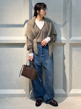 「アイテム（その他トップス）」を使った、kyokoさん（レディース・165cm）の秋コーディネート