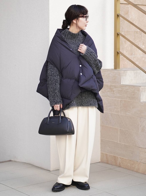 Curensology(カレンソロジー)/ダブルクロスツータックパンツ