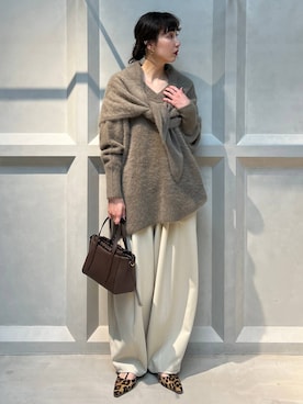 「リラックス」｜kyokoさん（レディース・165cm）の秋コーディネート