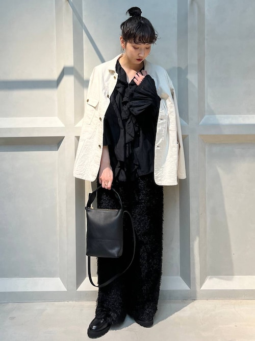 Curensology(カレンソロジー)/ラッフルレースブラウス（シャツ