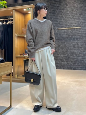 「アイテム（その他トップス）」を使った、kyokoさん（レディース・165cm）の冬コーディネート