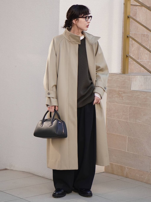 Curensology(カレンソロジー)/ダブルクロスツータックパンツ