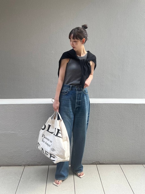 unof Knit tank top ブルー unof Knit tank top ブルー
