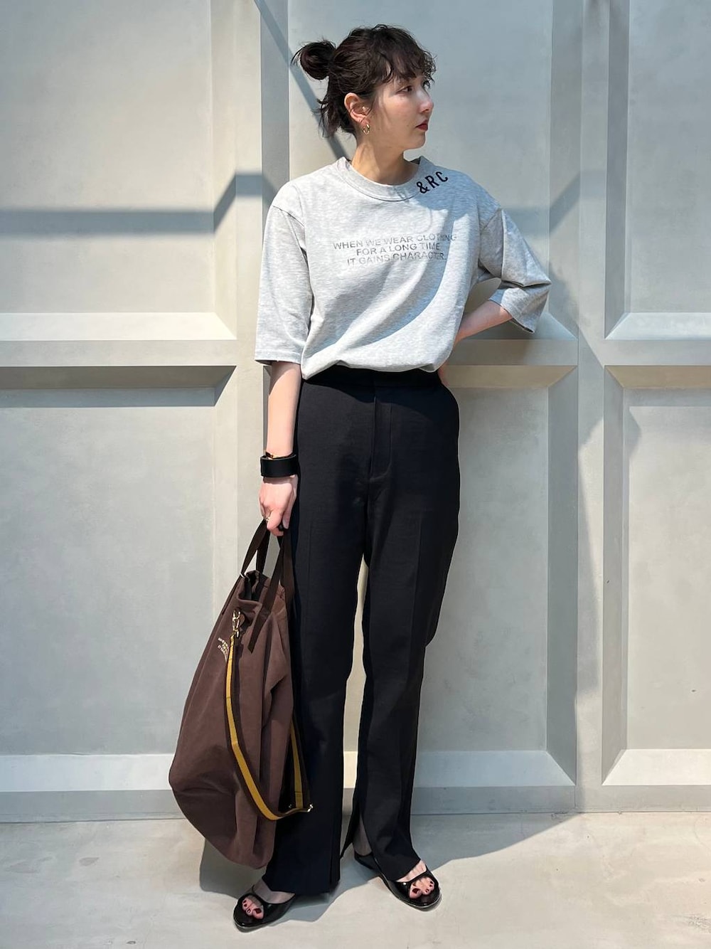 Curensology シェルタリングブーツカットパンツ今季未使用 Curensology（カレンソロジー）の「Curensology(カレンソロジー